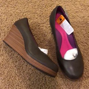 Brown Wedges Sz9